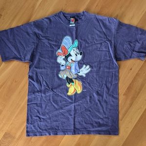 Vintage 1990s Single Stitch Minnie T Shirt Mickey Unlimited Large